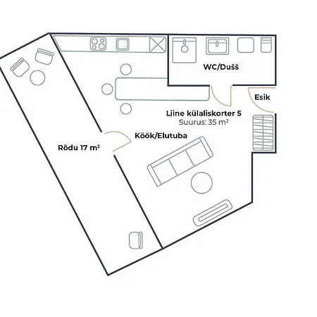 Lägenhet Liine 5 *