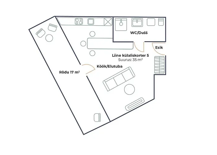Apartment Liine 5 *